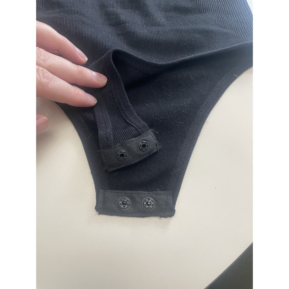 Rachel Roy 3 Way Straps Shaping Bodysuit Built-in Bra Black Size L New - Picture 3 of 6